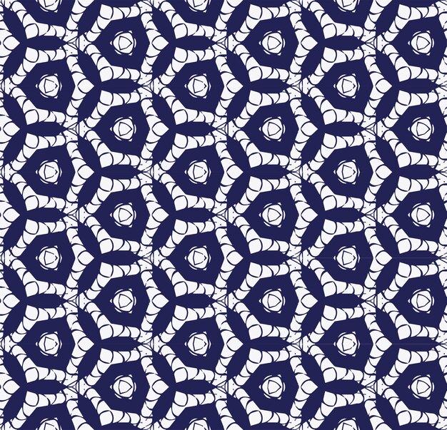 Patrón abstracto sin costura multicolor Fondo y telón de fondo multicolor Diseño ornamental colorido Ornamentos de mosaico de colores Ilustración gráfica vectorial EPS10