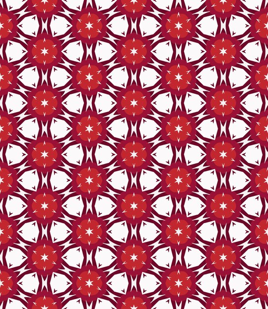 Patrón abstracto sin costura multicolor Fondo y telón de fondo multicolor Diseño ornamental colorido Ornamentos de mosaico de colores Ilustración gráfica vectorial EPS10