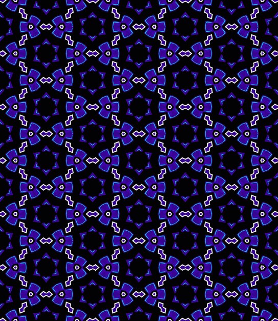 Patrón abstracto sin costura multicolor Fondo y telón de fondo multicolor Diseño ornamental colorido Ornamentos de mosaico de colores Ilustración gráfica vectorial EPS10