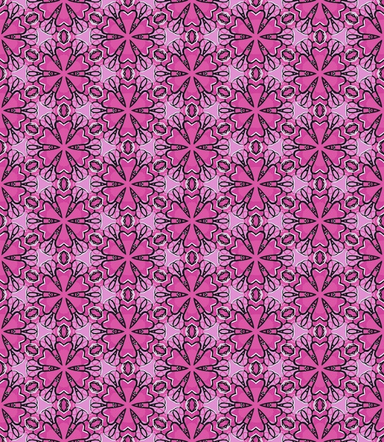 Patrón abstracto sin costura multicolor Fondo y telón de fondo multicolor Diseño ornamental colorido Ornamentos de mosaico de colores Ilustración gráfica vectorial EPS10