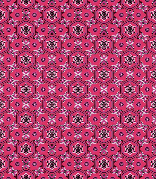 Patrón abstracto sin costura multicolor Fondo y telón de fondo multicolor Diseño ornamental colorido Ornamentos de mosaico de colores Ilustración gráfica vectorial EPS10