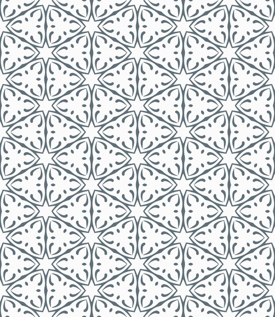 Patrón abstracto sin costura multicolor Fondo y telón de fondo multicolor Diseño ornamental colorido Ornamentos de mosaico de colores Ilustración gráfica vectorial EPS10