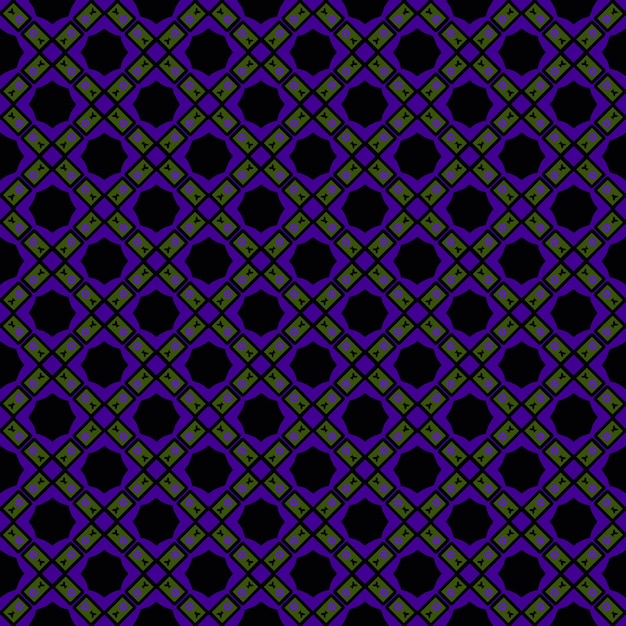 Patrón abstracto sin costura multicolor Fondo y telón de fondo multicolor Diseño ornamental colorido Ornamentos de mosaico de colores Ilustración gráfica vectorial EPS10