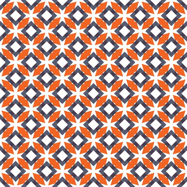 Patrón abstracto sin costura multicolor Fondo y telón de fondo multicolor Diseño ornamental colorido Ornamentos de mosaico de colores Ilustración gráfica vectorial EPS10