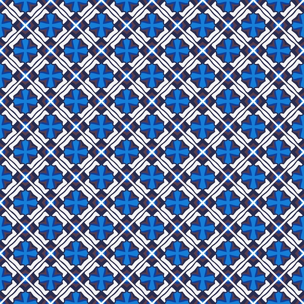 Patrón abstracto sin costura multicolor Fondo y telón de fondo multicolor Diseño ornamental colorido Ornamentos de mosaico de colores Ilustración gráfica vectorial EPS10