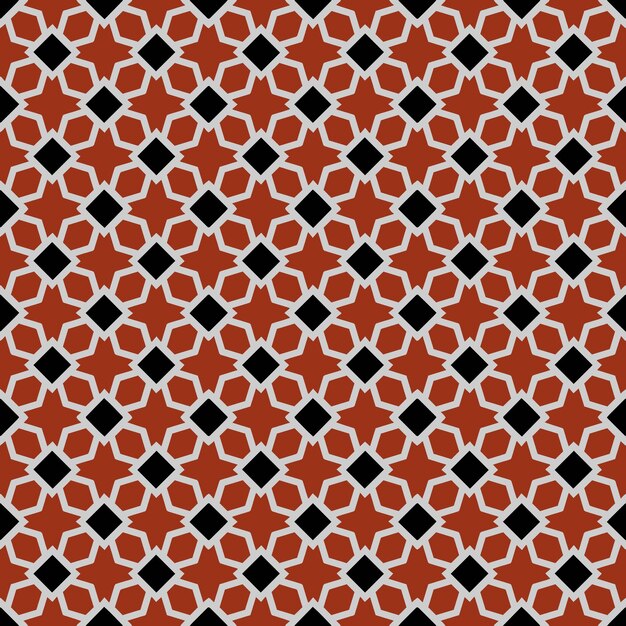 Patrón abstracto sin costura multicolor Fondo y telón de fondo multicolor Diseño ornamental colorido Ornamentos de mosaico de colores Ilustración gráfica vectorial EPS10
