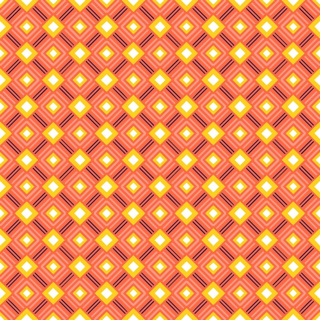 Patrón abstracto sin costura multicolor Fondo y telón de fondo multicolor Diseño ornamental colorido Ornamentos de mosaico de colores Ilustración gráfica vectorial EPS10