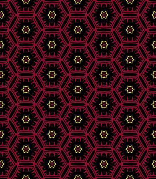 Patrón abstracto sin costura multicolor Fondo y telón de fondo multicolor Diseño ornamental colorido Ornamentos de mosaico de colores Ilustración gráfica vectorial EPS10