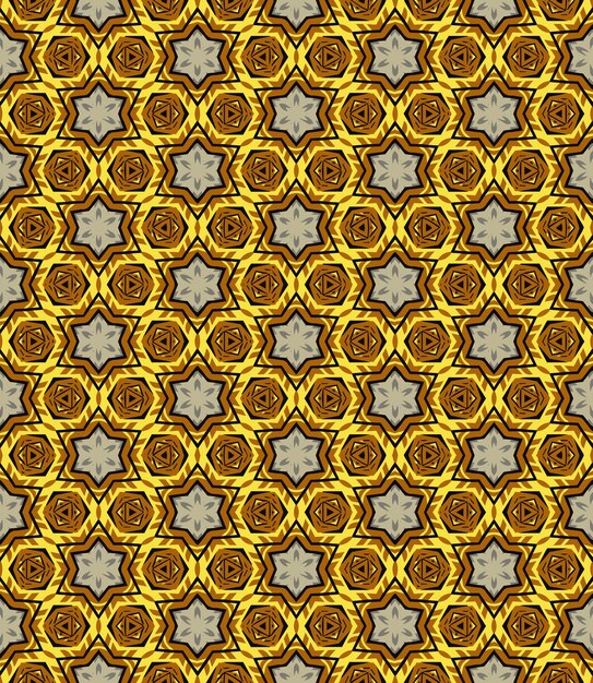 Patrón abstracto sin costura multicolor Fondo y telón de fondo multicolor Diseño ornamental colorido Ornamentos de mosaico de colores Ilustración gráfica vectorial EPS10