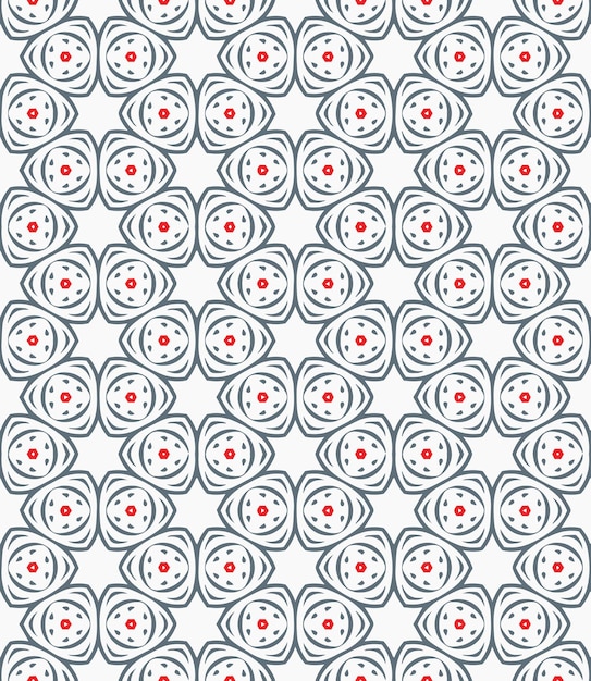 Patrón abstracto sin costura multicolor Fondo y telón de fondo multicolor Diseño ornamental colorido Ornamentos de mosaico de colores Ilustración gráfica vectorial EPS10