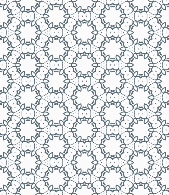 Patrón abstracto sin costura multicolor Fondo y telón de fondo multicolor Diseño ornamental colorido Ornamentos de mosaico de colores Ilustración gráfica vectorial EPS10