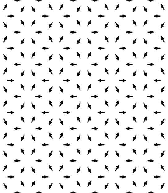 Patrón abstracto sin costuras en blanco y negro Fondo y telón de fondo Diseño ornamental en escala de gris