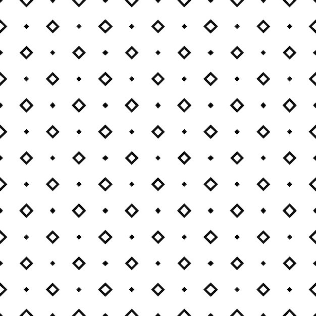 Patrón abstracto sin costuras en blanco y negro Fondo y telón de fondo Diseño ornamental en escala de grises Adornos de mosaico Ilustración gráfica vectorial EPS10
