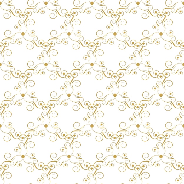 Patrón abstracto sin costuras Elegante textura ornamentada en estilo damasco Ilustración vectorial Se puede utilizar para papel tapiz textil envolver papel relleno de página diseño fondo de página web