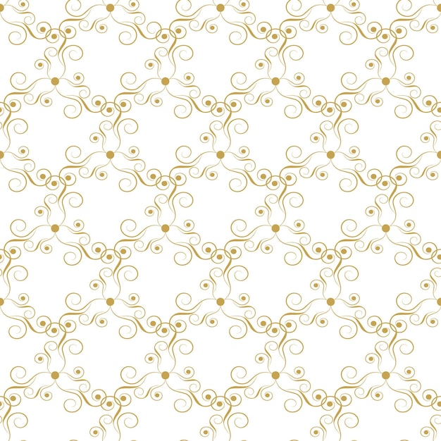 Vector patrón abstracto sin costuras elegante textura ornamentada en estilo damasco ilustración vectorial se puede utilizar para papel tapiz textil envolver papel relleno de página diseño fondo de página web