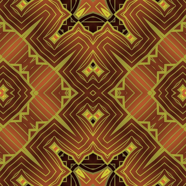 Patrón abstracto sin costuras fondo geométrico simétrico