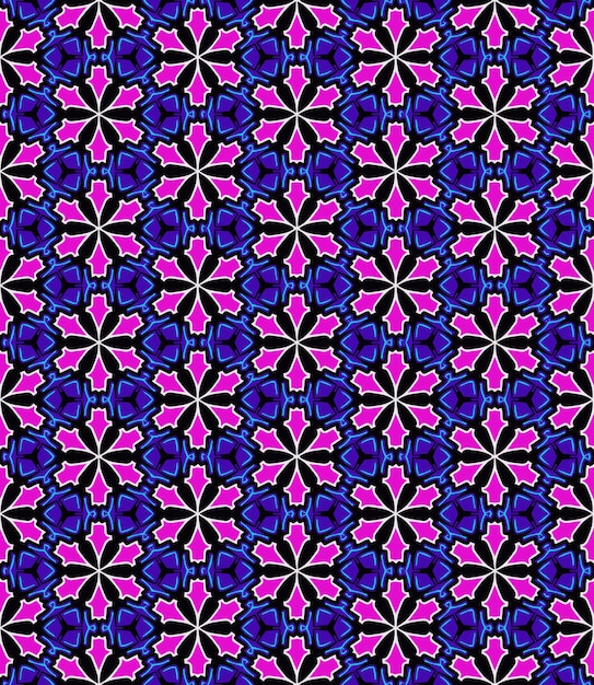 Patrón abstracto sin costuras multicolor Fondo y telón de fondo Diseño ornamental colorido multicolor