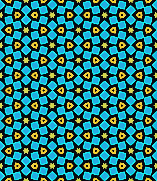 Patrón abstracto sin costuras multicolor Fondo y telón de fondo Diseño ornamental colorido multicolor