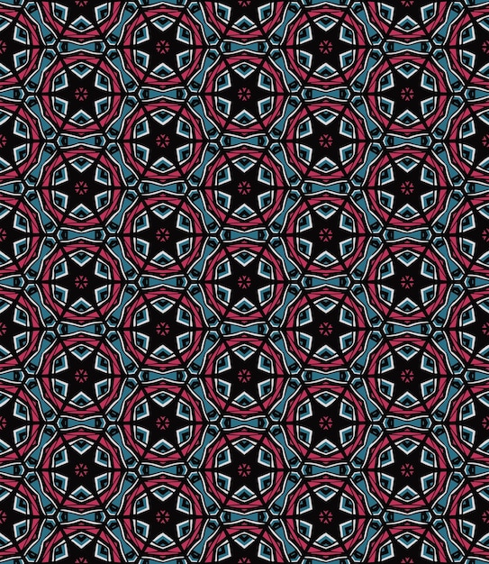 Patrón abstracto sin costuras multicolor Fondo y telón de fondo Diseño ornamental colorido multicolor