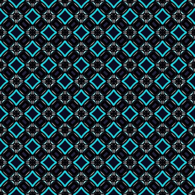 Patrón abstracto sin costuras multicolor Fondo y telón de fondo multicolor Diseño ornamental colorido Ornamentos de mosaico de colores Ilustración gráfica vectorial