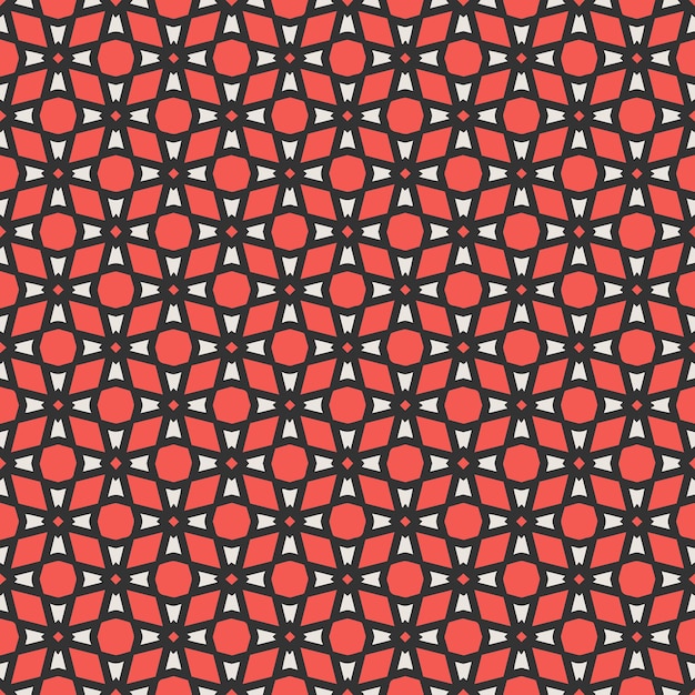 Patrón abstracto sin costuras multicolor Fondo y telón de fondo multicolor Diseño ornamental colorido Ornamentos de mosaico de colores Ilustración gráfica vectorial