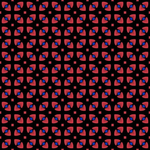 Patrón abstracto sin costuras multicolor Fondo y telón de fondo multicolor Diseño ornamental colorido Ornamentos de mosaico de colores Ilustración gráfica vectorial