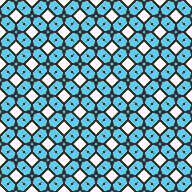 Patrón abstracto sin costuras multicolor Fondo y telón de fondo multicolor Diseño ornamental colorido Ornamentos de mosaico de colores Ilustración gráfica vectorial