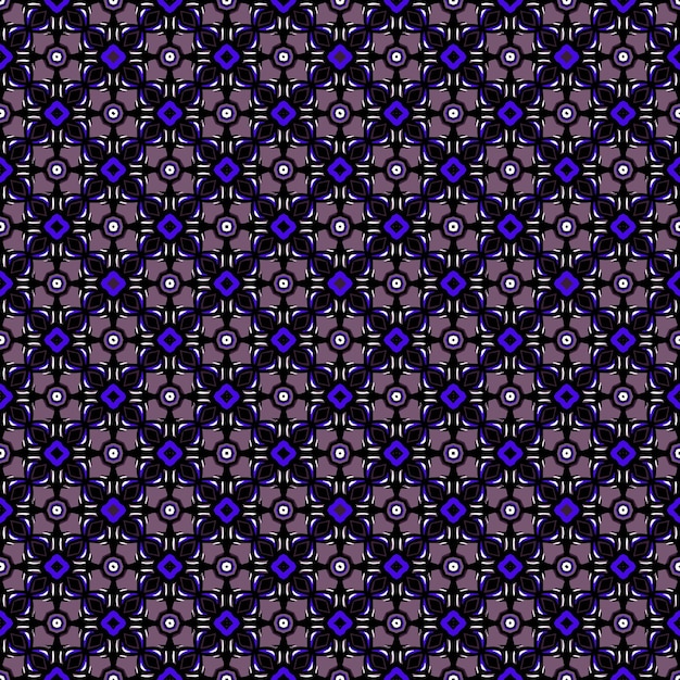 Patrón abstracto sin costuras multicolor Fondo y telón de fondo multicolor Diseño ornamental colorido Ornamentos de mosaico de colores Ilustración gráfica vectorial