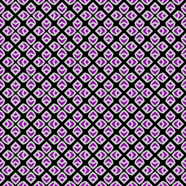 Patrón abstracto sin costuras multicolor Fondo y telón de fondo multicolor Diseño ornamental colorido Ornamentos de mosaico de colores Ilustración gráfica vectorial