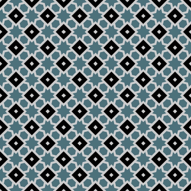 Patrón abstracto sin costuras multicolor Fondo y telón de fondo multicolor Diseño ornamental colorido Ornamentos de mosaico de colores Ilustración gráfica vectorial