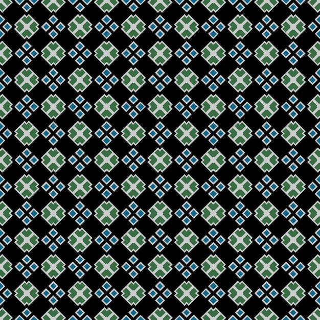 Patrón abstracto sin costuras multicolor Fondo y telón de fondo multicolor Diseño ornamental colorido Ornamentos de mosaico de colores Ilustración gráfica vectorial
