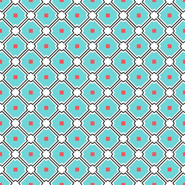 Patrón abstracto sin costuras multicolor Fondo y telón de fondo multicolor Diseño ornamental colorido Ornamentos de mosaico de colores Ilustración gráfica vectorial