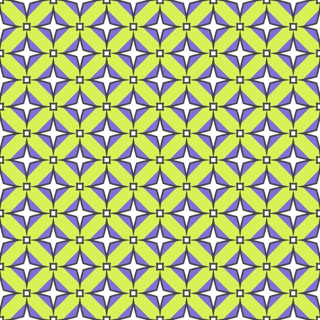 Patrón abstracto sin costuras multicolor Fondo y telón de fondo multicolor Diseño ornamental colorido Ornamentos de mosaico de colores Ilustración gráfica vectorial