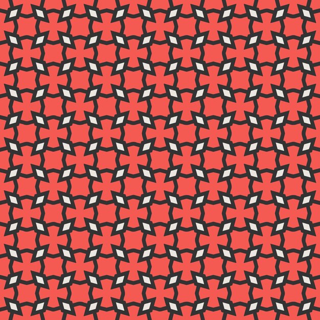 Patrón abstracto sin costuras multicolor Fondo y telón de fondo multicolor Diseño ornamental colorido Ornamentos de mosaico de colores Ilustración gráfica vectorial