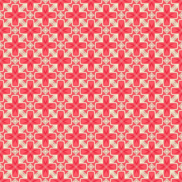 Patrón abstracto sin costuras multicolor Fondo y telón de fondo multicolor Diseño ornamental colorido Ornamentos de mosaico de colores Ilustración gráfica vectorial