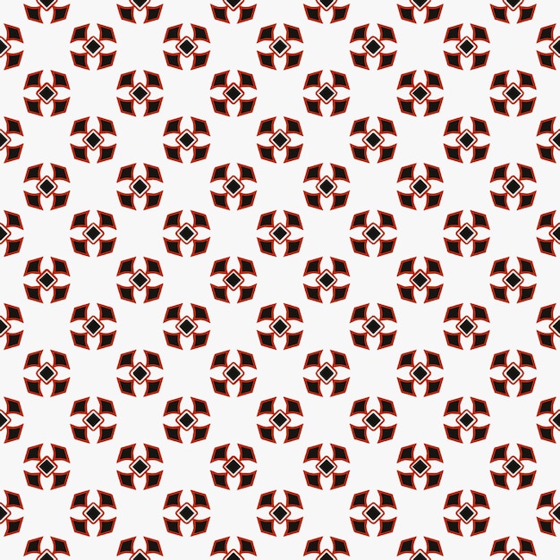 Patrón abstracto sin costuras multicolor Fondo y telón de fondo multicolor Diseño ornamental colorido Ornamentos de mosaico de colores Ilustración gráfica vectorial