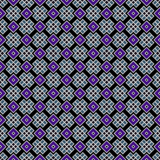 Patrón abstracto sin costuras multicolor Fondo y telón de fondo multicolor Diseño ornamental colorido Ornamentos de mosaico de colores Ilustración gráfica vectorial