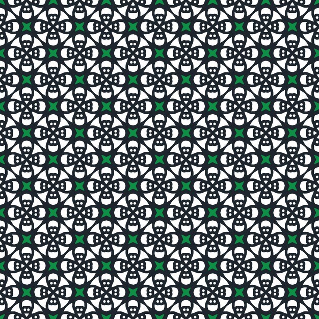 Patrón abstracto sin costuras multicolor Fondo y telón de fondo multicolor Diseño ornamental colorido Ornamentos de mosaico de colores Ilustración gráfica vectorial