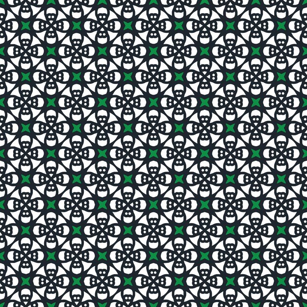 Patrón abstracto sin costuras multicolor Fondo y telón de fondo multicolor Diseño ornamental colorido Ornamentos de mosaico de colores Ilustración gráfica vectorial