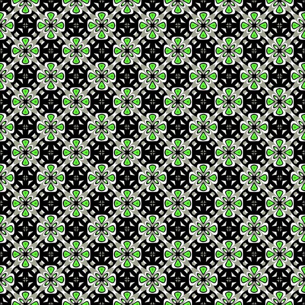 Patrón abstracto sin costuras multicolor Fondo y telón de fondo multicolor Diseño ornamental colorido Ornamentos de mosaico de colores Ilustración gráfica vectorial
