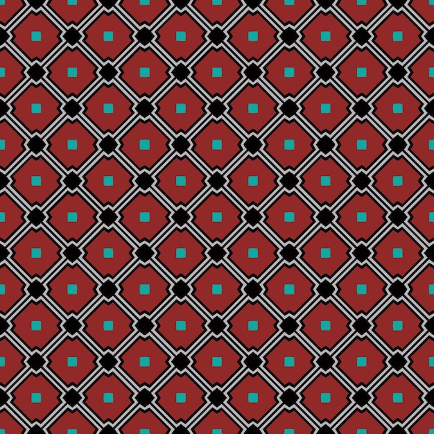 Patrón abstracto sin costuras multicolor Fondo y telón de fondo multicolor Diseño ornamental colorido Ornamentos de mosaico de colores Ilustración gráfica vectorial