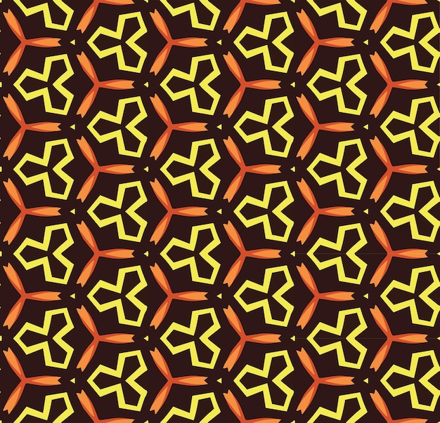 Patrón abstracto sin costuras multicolor Fondo y telón de fondo multicolor Diseño ornamental colorido Ornamentos de mosaico de colores Ilustración gráfica vectorial