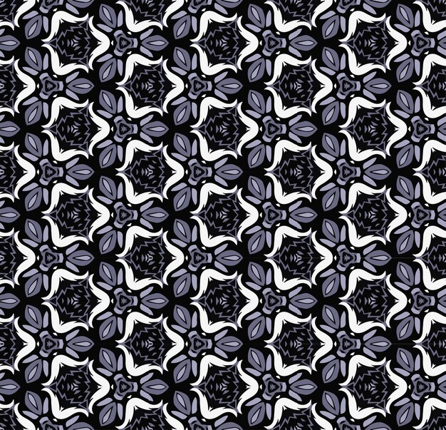 Patrón abstracto sin costuras multicolor Fondo y telón de fondo multicolor Diseño ornamental colorido Ornamentos de mosaico de colores Ilustración gráfica vectorial