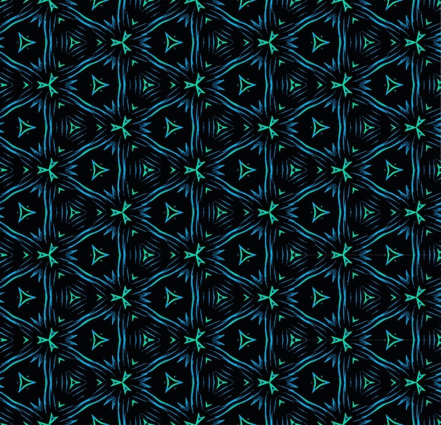 Patrón abstracto sin costuras multicolor Fondo y telón de fondo multicolor Diseño ornamental colorido Ornamentos de mosaico de colores Ilustración gráfica vectorial