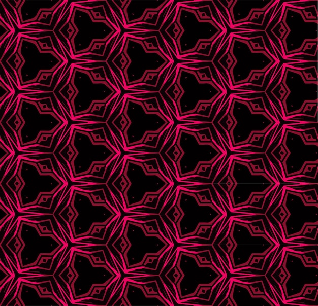 Patrón abstracto sin costuras multicolor Fondo y telón de fondo multicolor Diseño ornamental colorido Ornamentos de mosaico de colores Ilustración gráfica vectorial