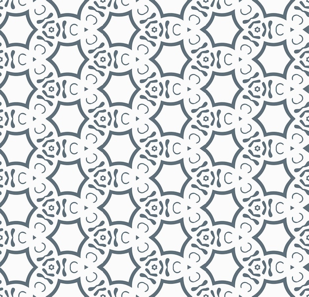 Patrón abstracto sin costuras multicolor Fondo y telón de fondo multicolor Diseño ornamental colorido Ornamentos de mosaico de colores Ilustración gráfica vectorial