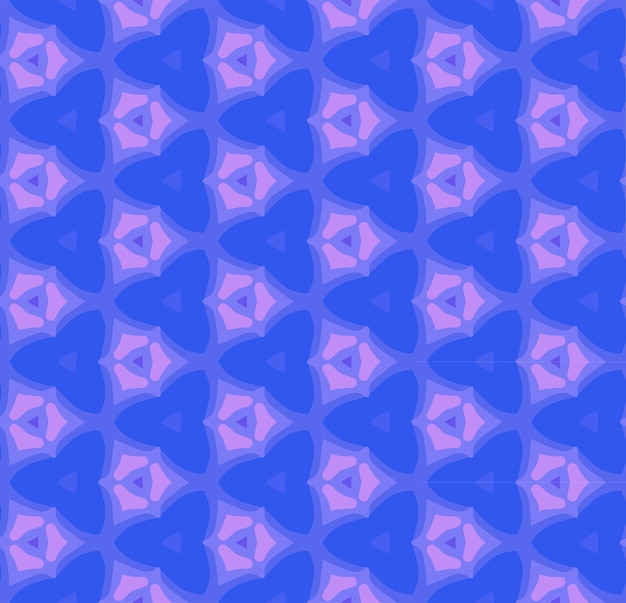 Patrón abstracto sin costuras multicolor Fondo y telón de fondo multicolor Diseño ornamental colorido Ornamentos de mosaico de colores Ilustración gráfica vectorial
