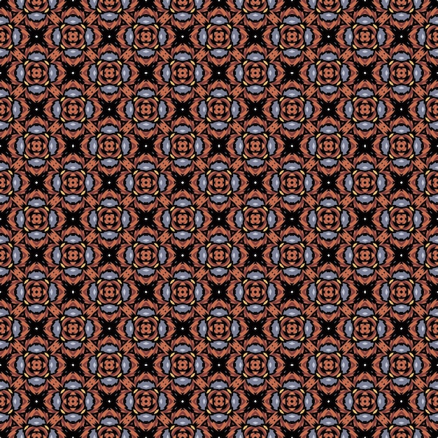 Patrón abstracto sin costuras multicolor Fondo y telón de fondo multicolor Diseño ornamental colorido Ornamentos de mosaico de colores