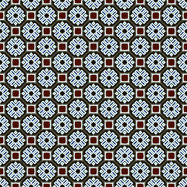 Patrón abstracto sin costuras multicolor Fondo y telón de fondo multicolor Diseño ornamental colorido Ornamentos de mosaico de colores