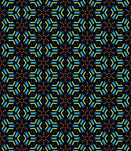 Patrón abstracto sin costuras multicolor Fondo y telón de fondo multicolor diseño ornamental colorido